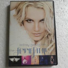 britney spears live:the femme fatele tour DVD【 精装正版 品新无划  现货实拍 】