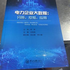 电力企业大数据：分析、挖掘、应用