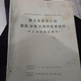 震旦系雾迷山组裂缝、岩溶、孔隙的发育特征