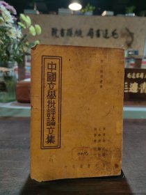 中國文學(xué)批評(píng)論文集