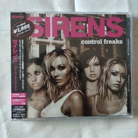 SIRENS CONTROL FREAKS 原版原封CD