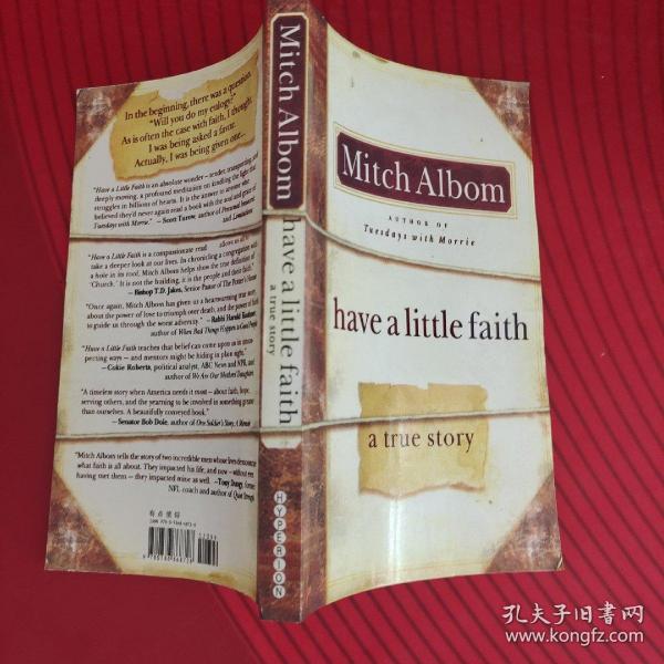 Have a Little Faith: A True Story 小信仰 