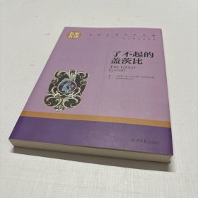 了不起的盖茨比 中小学生课外阅读书籍世界经典文学名著青少年儿童文学读物故事书名家名译原汁原味读原著