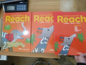 英文版 NATIONAL GEOGRAPHIC REACH: Language.Literacy.content 三种合售