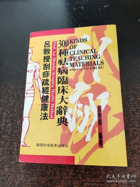 吕教授刮痧疏经健康法——300种祛病临床大辞典