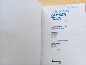 德文书 Camden Town 5. Textbook. Allgemeine Ausgabe. Gymnasien G8