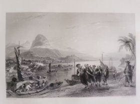 金坛的纤夫 1843年托马斯阿罗姆Thomas allmo大清帝国图集