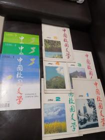 中国校园文学1994年1至4月（共4本）1996年1至5月（共5本）