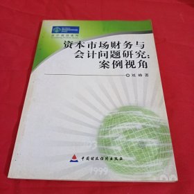 资本市场财务与会计问题研究--案例视角/会计前沿系列
