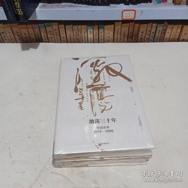 吴晓波企业史 激荡三十年：中国企业1978—2008（十年典藏版）（套装共2册）