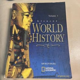 World History Volume 1 英文原版教材 世界历史第一册