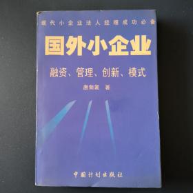 国外小企业:融资、管理、创新、模式