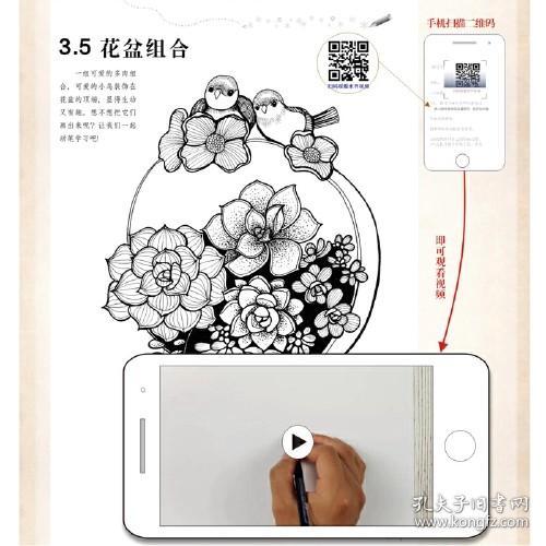 轻松学线描画技法–从入门到精通