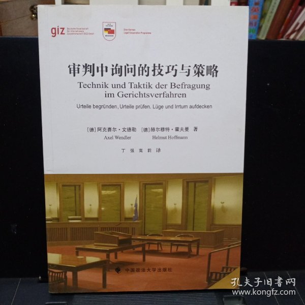 《审判中询问的技巧与策略》【正版现货，品好】