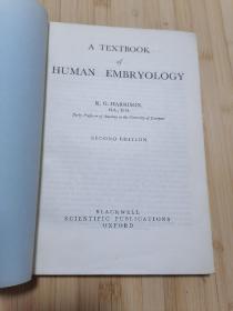 货号：张37 A textbook of human embryology(人类胚胎学教程 第二版)，著名药理学家张培棪教授藏书