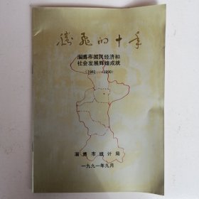 腾飞的十年 淄博市国民经济和社会发展辉煌成就 1981-1990