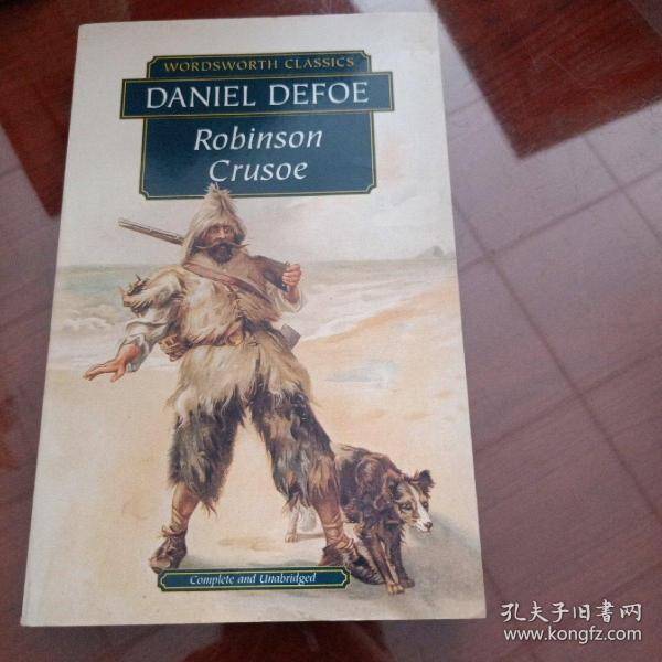 英文原版 DANIEL  DEFOE   Robinson Crusoe