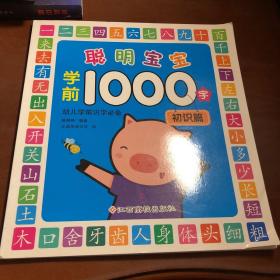 聪明宝宝学前1000字（全4册）