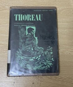 Thoreau：A Collection of Critical Essays         梭罗研究论文集，收 众多经典评论文章，精装，1963年老版书