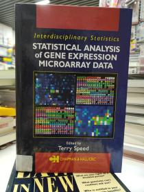 英文原版 Statistical Analysis of Gene Expression Microarray Data