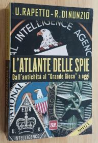 意大利语书 L'atlante delle spie  di Umberto Rapetto (Autore), Roberto Di Nunzio (Autore)