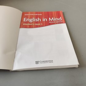 English in Mind Level 1 Student's Book with DVD-ROM