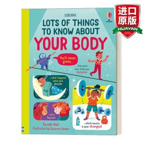 英文原版 Lots of Things to Know About Your Body 少儿科普趣味身体百科绘本 精装 英文版 进口英语原版书籍