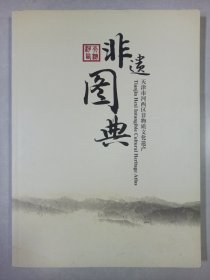 非遗图典 天津市河西区非物质文化遗产 私藏品好自然旧品如图(本店不使用小快递 只用中通快递)