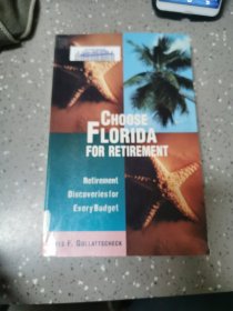 英文原版CHOOSE FLORIDA FOR BETIREMENT选择佛罗里达州