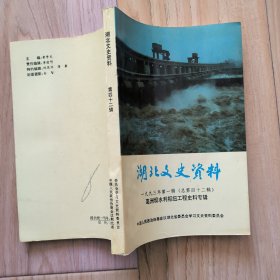 湖北文史资料 总42辑 葛洲坝水利枢纽工程史料专辑