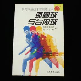 乒乓球技战术与训练6：弧圈球与台内球【真人示范图片。】