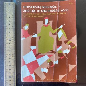 University records and life in middle age ages History of education 中世纪大学生活实录 中世纪大学史 教育史英文原版