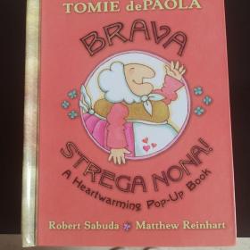 原版立体书 Brava, Strega Nona!：A Heartwarming Pop-Up Book