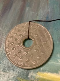 战汉谷纹玉璧