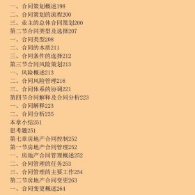 房地产合同管理