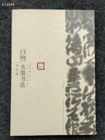 全新正版现货 白煦水墨书法评论集 2011年06月 第1版 中国书法家协会学术委员会 杨家伟 售价20元包邮