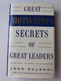 GREAT MOTIVATION SECRETS OF GREAT LEADERS