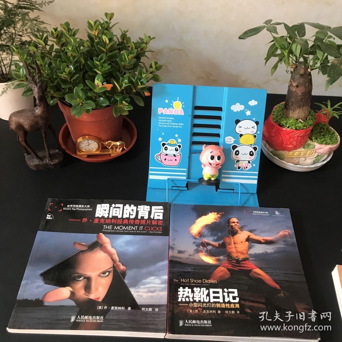 热靴日记：小型闪光灯的创造性应用+瞬间的背后：乔·麦克纳利经典传奇照片解密【两本合售】