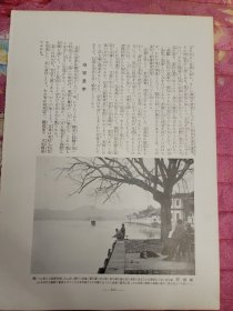 (杭州)西湖畔(双面纸质照片)另一面是