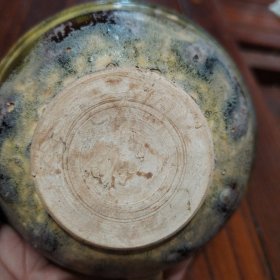 巩县窑黄釉小碗