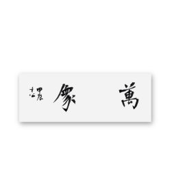 1827--书协会员赵老师书法~万象