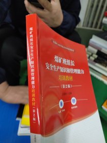 煤矿班组长安全生产知识和管理能力培训教材第二版