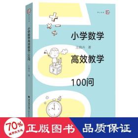 小學(xué)數(shù)學(xué)高效100問 教學(xué)方法及理論 王曉卉