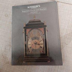 SOTHEBY'S 苏富比的Important Clocks and Watches 重要钟表