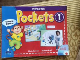 原版进口Second Edition 少儿英语Pockets 学生用书+练习册 1