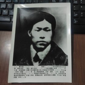 中华英烈谱--蔡和森（湖南双峰县人，中共早期重要领导人，领导上海五卅运动）1931年牺牲