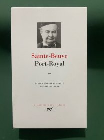 sainte beuve Port-Royal第三册