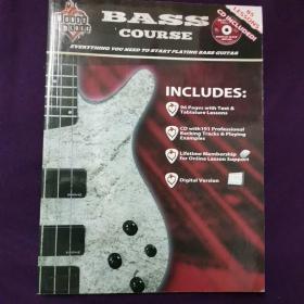 BASS COURSE   低音课程   一张CD  HOUSE OF BLUES MP3（CD全新未拆封）