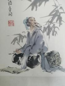 江苏著名画家陈正一长卷精品系列：中国古代十大诗人图