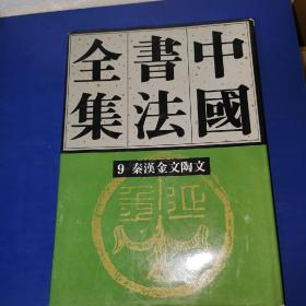 中国书法全集 第9卷 秦汉金文陶文